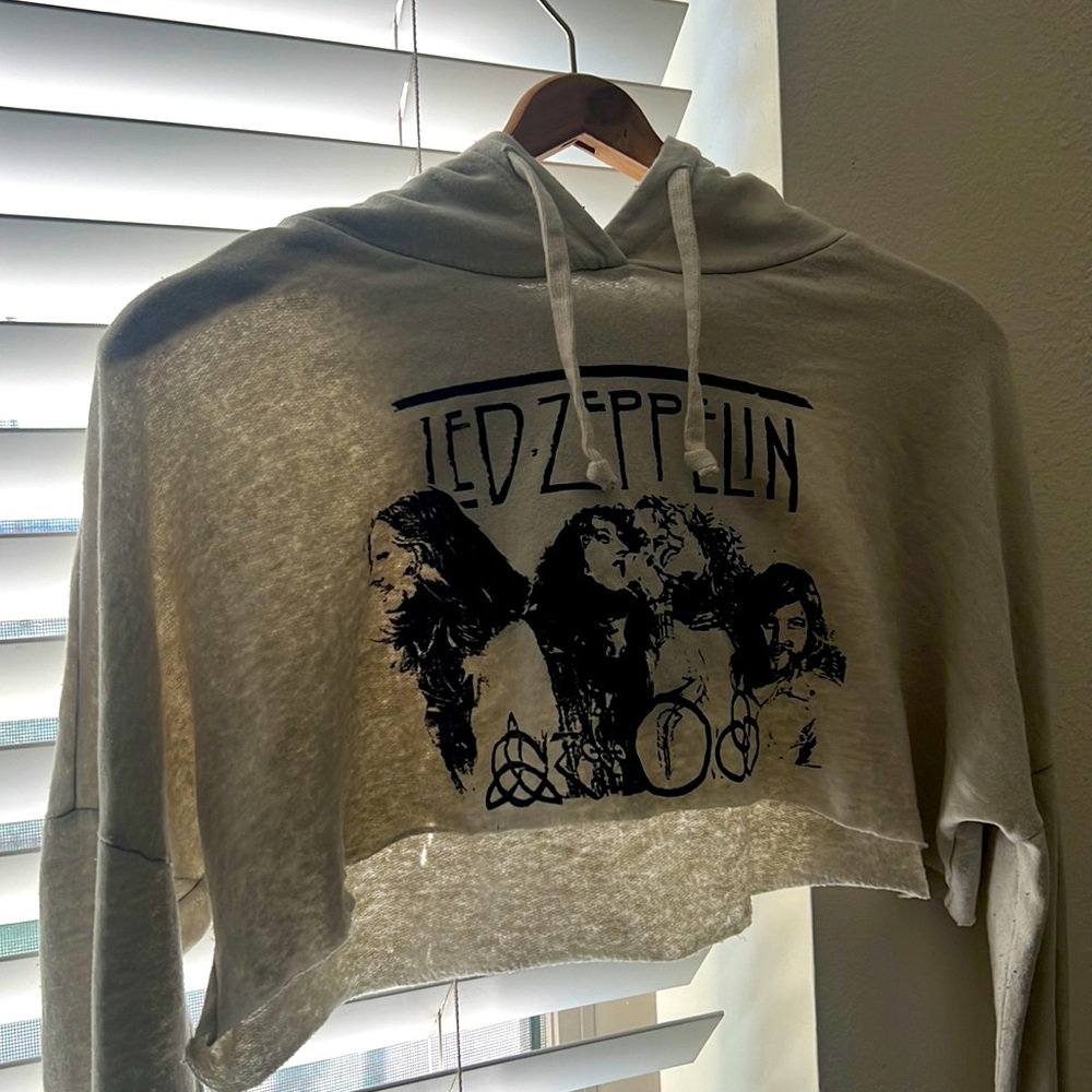 Thrifted Led Zeppelin hoodie